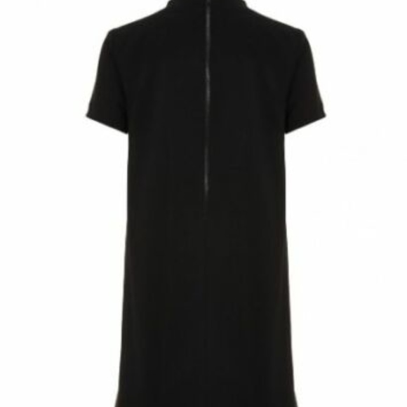 NWT $265 Alice + Olivia Black Seamed V-Neck Boxy Dress in size XS! - Picture 7 of 8